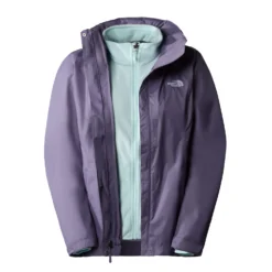 Jas The North Face Women Evolve II Triclimate Jacket Lunar Slate Skylight Blue -Serax Shop cg56idnhero