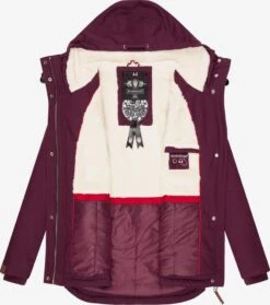 Marikoo Winterjassen Winterjas Bikoo Dames Wijnrood -Serax Shop d116c7d2a3e8579c0879f6754137166e