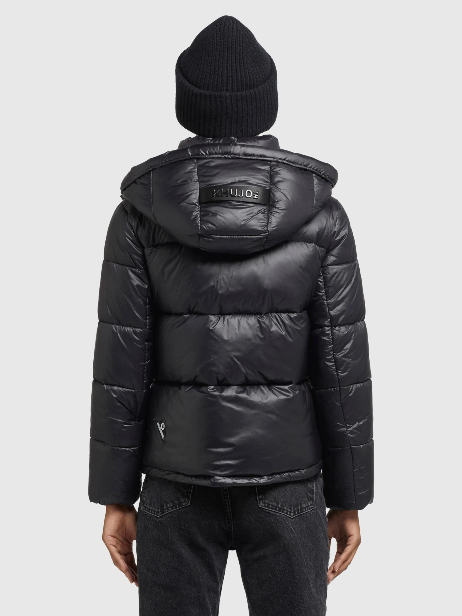 Khujo Winterjassen Winterjas Valona Dames Zwart 6 Khujo Winterjassen Winterjas Valona Dames Zwart - Afbeelding 4