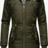 Marikoo Parkas Winterparka Kamii Dames Olijfgroen -Serax Shop d6836ab1b255873e41915f37b459a87e
