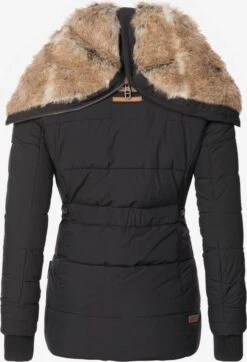 Marikoo Winterjassen Winterjas Nekoo Dames Zwart -Serax Shop d7653239f2641c2f03910db9562578ea