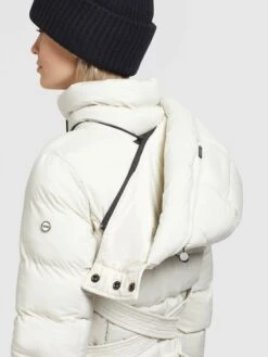 Khujo Wintermantels Wintermantel OLALLA MATT Dames Wolwit -Serax Shop dc99dca23e4e9b35bfdde8c93f5db436