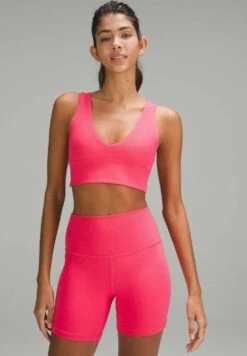 Lululemon Align⢠V-Neck A/B - Sport-Bh Met Medium Support - Lip Gloss