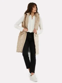 Threadbare Bodywarmers Bodywarmer Maggie Dames Taupe -Serax Shop e537850d0459d8ba1d049eb13a7fea59