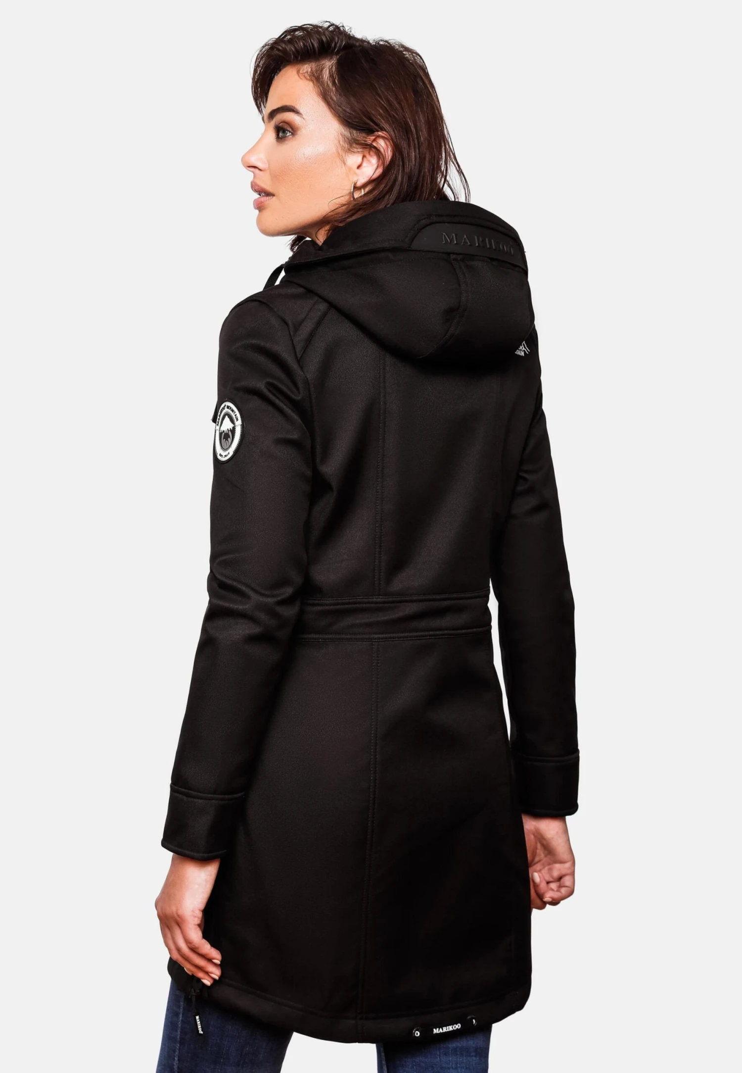 Marikoo Parkas Tussenparka Dames Zwart 10 Marikoo Parkas Tussenparka Dames Zwart - Afbeelding 8