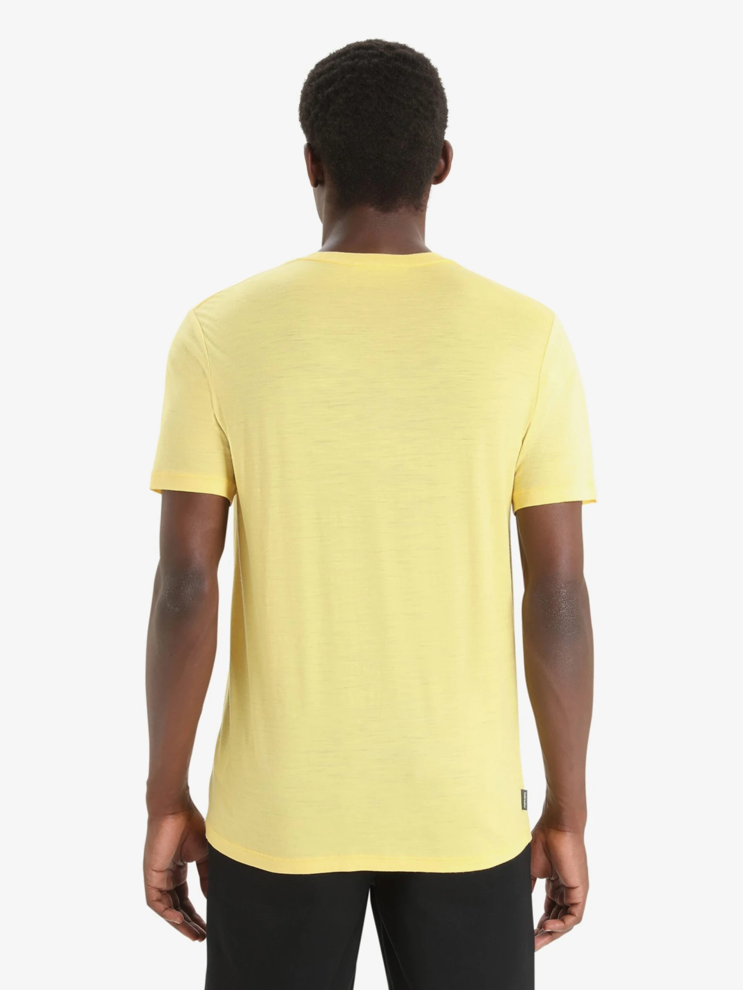 Icebreaker Functionele Shirts Functioneel Shirt Heren Geel 6 Icebreaker Functionele Shirts Functioneel Shirt Heren Geel - Afbeelding 4