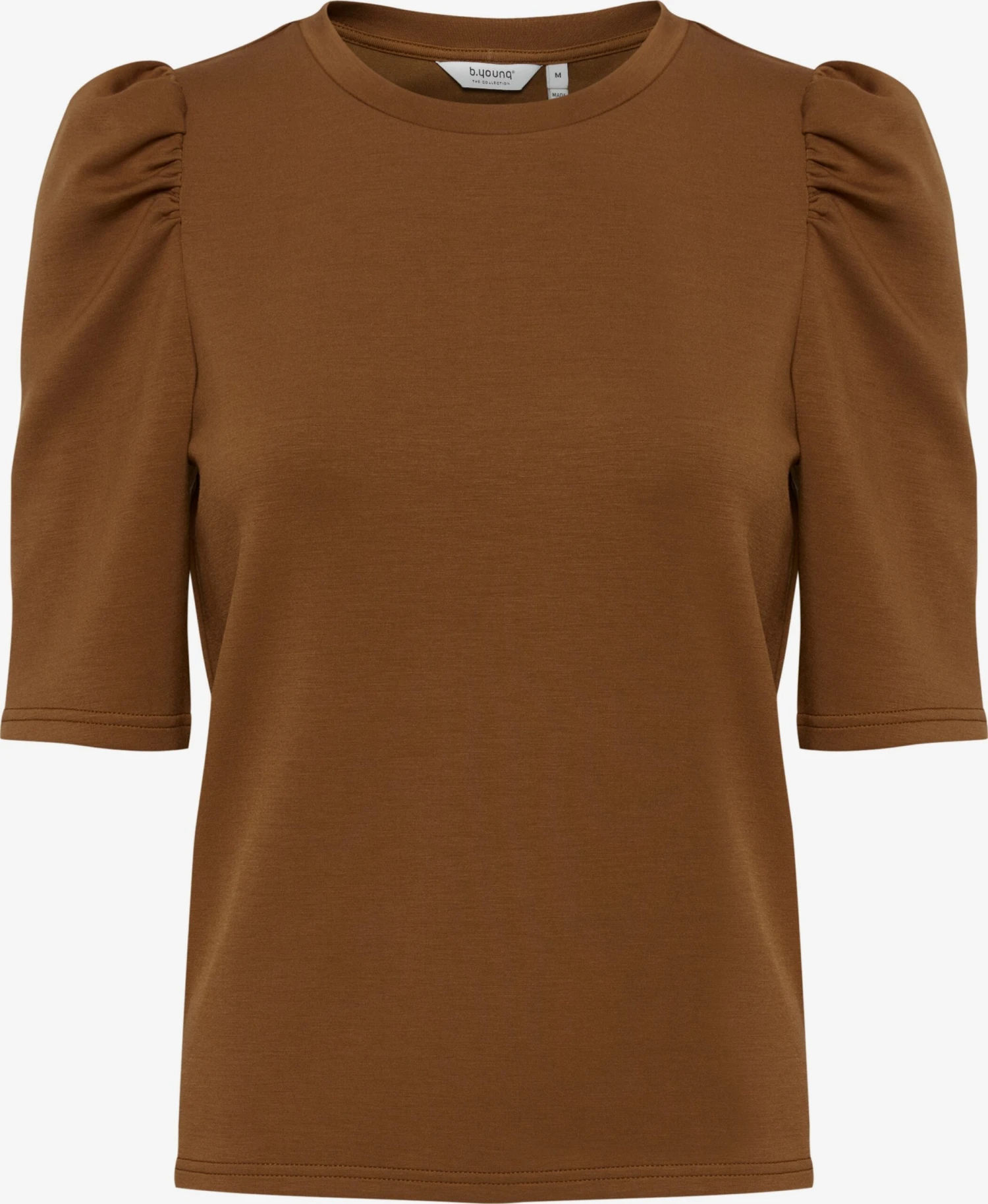 B.young T-shirts Shirt BYPUSTI Dames Bruin 3 B.young T-shirts Shirt BYPUSTI Dames Bruin