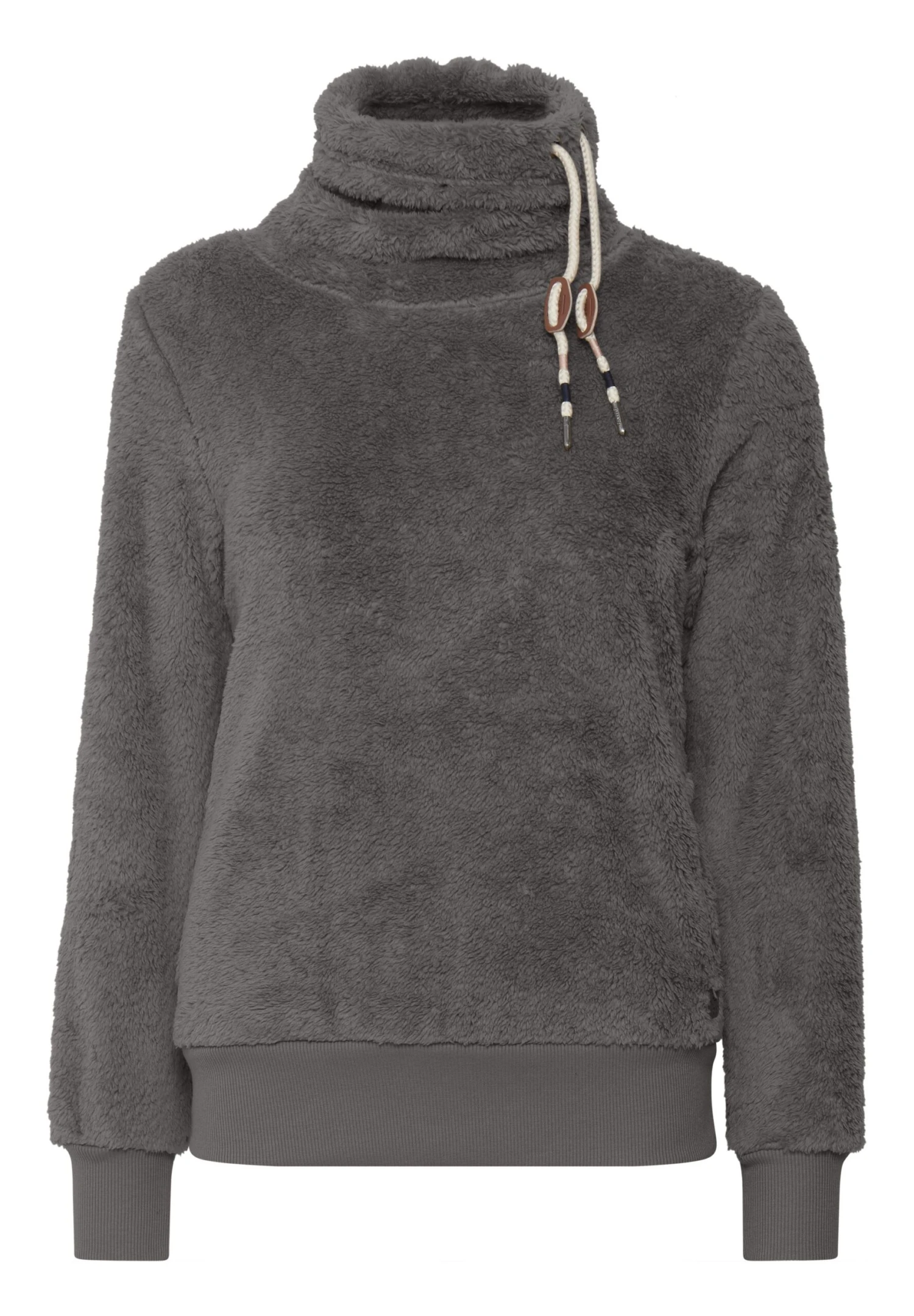 OXMO Oxanniki - Fleece Trui - Grey 8 OXMO Oxanniki - Fleece Trui - Grey - Afbeelding 6