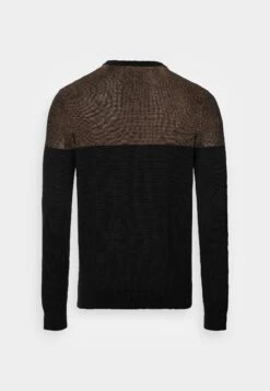 Pier One Trui - Black/Brown -Serax Shop eb9234e8ed294d55a60da22b61a8b1db