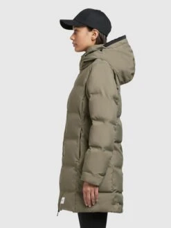 Khujo Winterjassen Winterjas Tanare Dames Olijfgroen -Serax Shop ebfccfb8af3f3172dd85ac9db07045c1