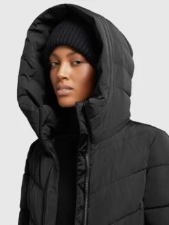 Khujo Wintermantels Wintermantel Formin Dames Zwart -Serax Shop ed8ee95ede0ffa7f1f50845f0f641093