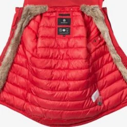Marikoo Parkas Winterparka Grinsekatze Dames Rood -Serax Shop eff66c2ab3ef41ff73bcaa3ecc1431c3