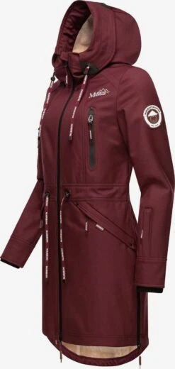 Marikoo Parkas Tussenparka Dames Bordeaux -Serax Shop f1339a94d1004c747839bdcfc51429b3