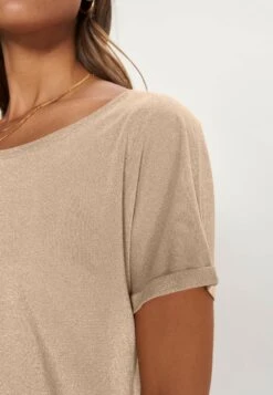 Mos Mosh Kay Tee - T-Shirt Basic - Gold -Serax Shop f17c78270f854f128528074fdcbf0a3c