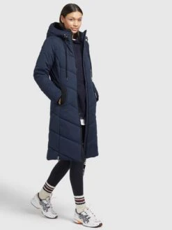 Khujo Winterjassen Winterjas Aribay Dames Navy -Serax Shop f274b9e616f4f65a1ba30b722231d508