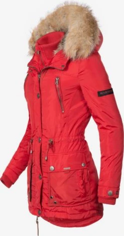 Marikoo Parkas Winterparka Grinsekatze Dames Rood -Serax Shop f2956045bfb80b488f1afa4823c77ac3