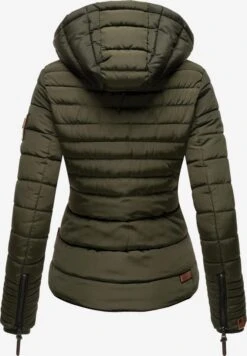 Marikoo Winterjassen Winterjas Amber Dames Olijfgroen -Serax Shop f5583bad8a55d3e4f06a5455f2e93ef5