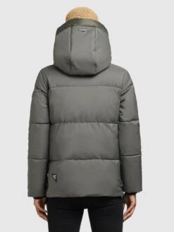 Khujo Winterjassen Winterjas Japura 2 Dames Kaki -Serax Shop f6311abcfdc7fa1805af2aa2df685f75