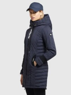 Khujo Winterjassen Winterjas Jerry Dames Navy -Serax Shop fd31ad8430068fc8529ea04a0e639aa3