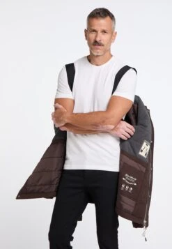 Schmuddelwedda Winterjassen Winterjas Heren Chocoladebruin -Serax Shop fdc0968d7295125989006b3b4b838f03