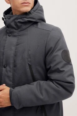Blend Parkas Winterparka Talan Heren Grijs -Serax Shop fe6aa0911b35b2009828418130efd1a7