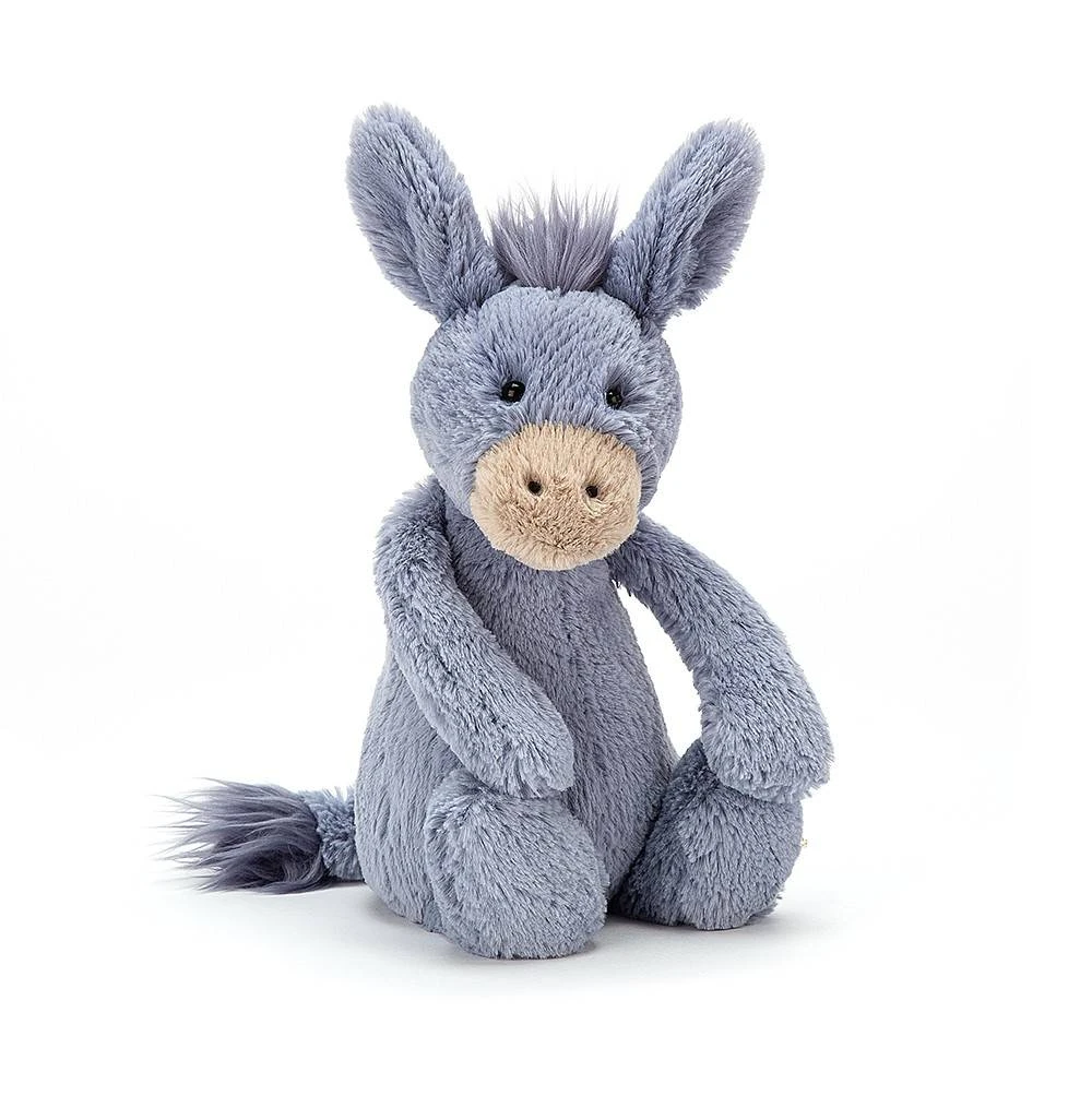 Jellycat Knuffel Ezel Bashful Donkey Medium 2 Jellycat Knuffel Ezel Bashful Donkey Medium