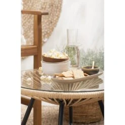 Le Sud Bijzettafel Monte Carlo - Naturel - Ø50x38 Cm -Serax Shop sf 50155128 1012