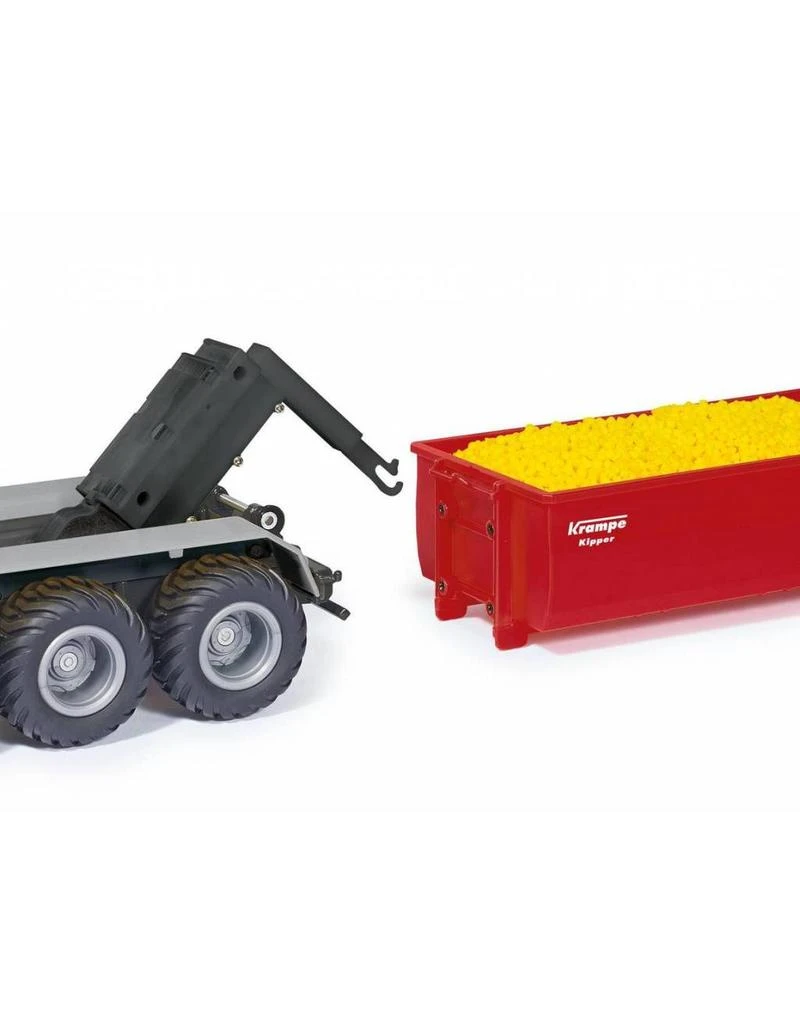 Siku 6786 - Krampe 3-assige Kieper Met Afzetcontainer 1:32 5 Siku 6786 - Krampe 3-assige Kieper Met Afzetcontainer 1:32 - Afbeelding 3