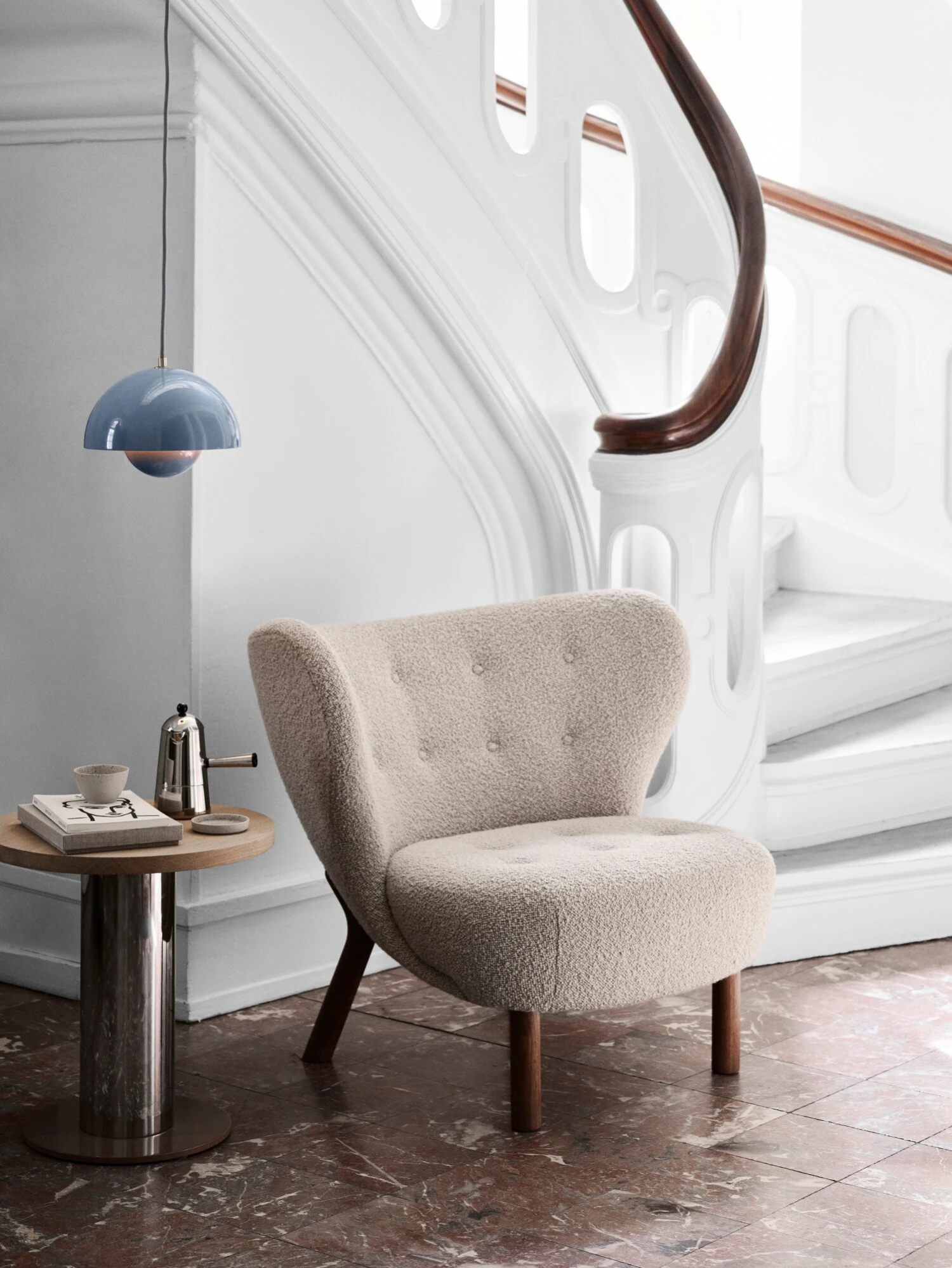 &Tradition Flowerpot VP1 Hanglamp, Lichtblauw 4 &Tradition Flowerpot VP1 Hanglamp, Lichtblauw - Afbeelding 2